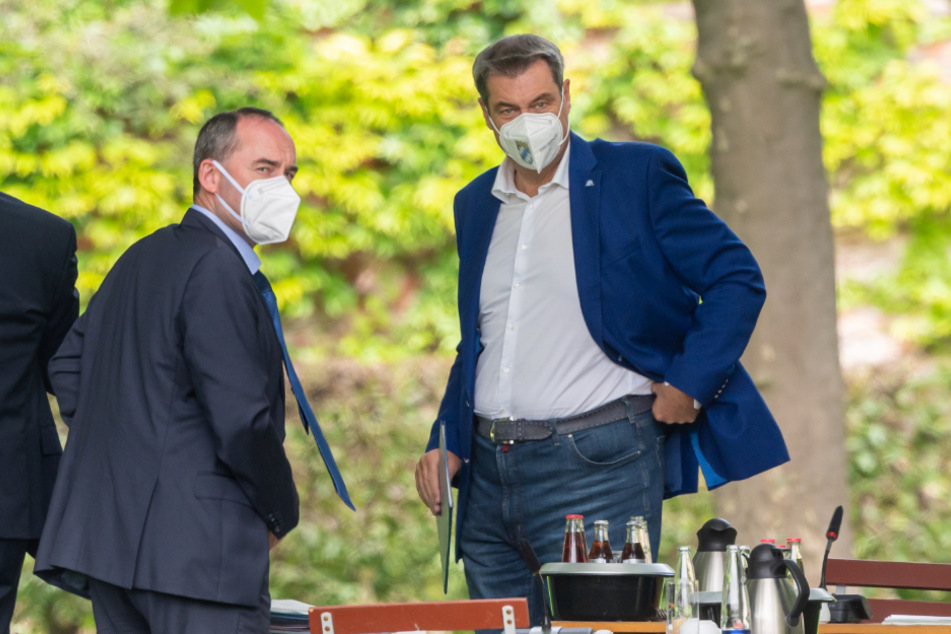 Aiwanger und Söder hatten lange Zeit versucht, Einigkeit zu demonstrieren. Doch der Streit ist noch nicht vorbei.