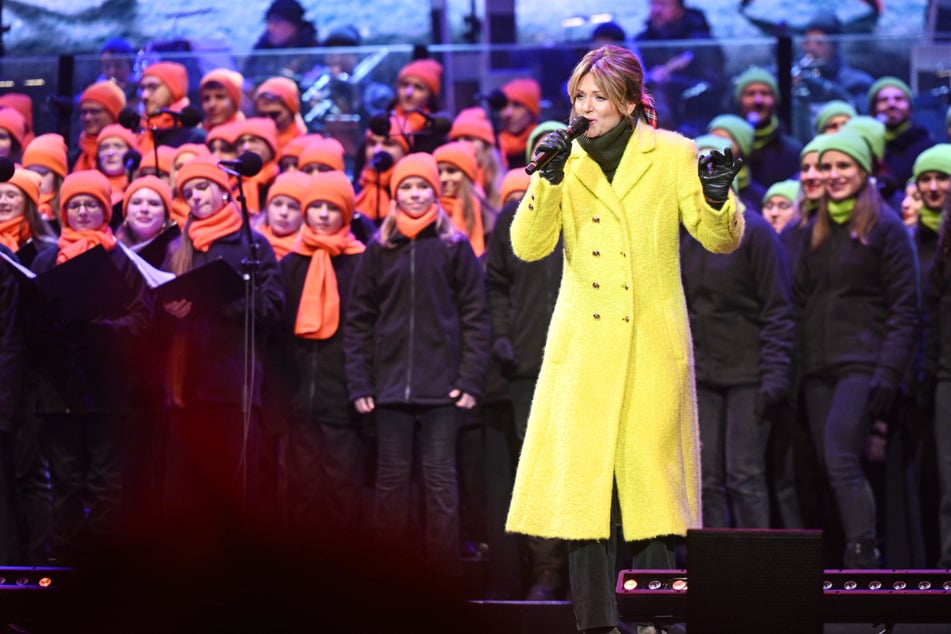 Ella Endlich (41) sorgte für besinnliche Augenblicke.