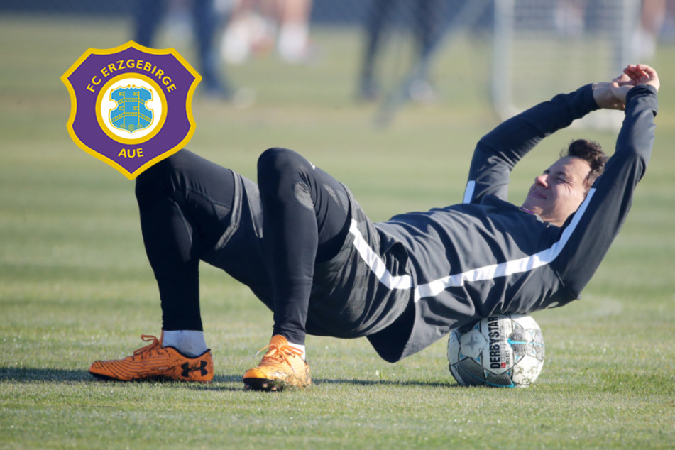 Start am 6. April? Aue-Kicker Fandrich: "Endlich wieder an den Ball"