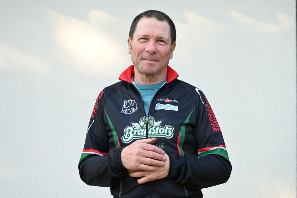 Andreas Stöß (65) gehört zum Vorstand beim Chemnitzer Radsportverein (RSV).