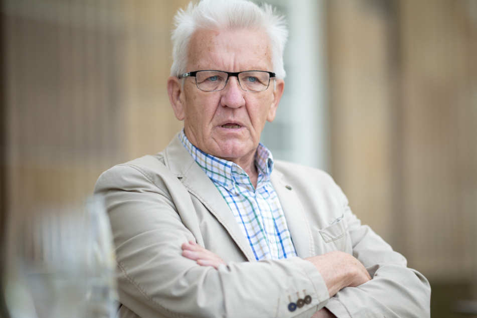 Baden-Württembergs Ministerpräsident Winfried Kretschmann (72, Grüne).