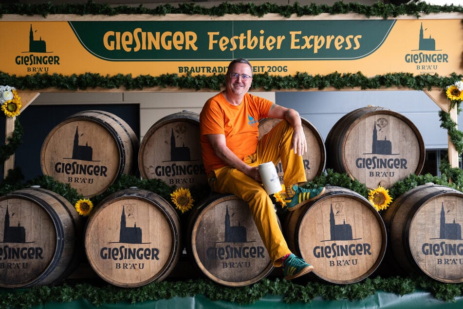Der Geschäftsführer der Giesinger Biermanufaktur, Steffen Marx, will sein Produkt auf dem Oktoberfest ausschenken.