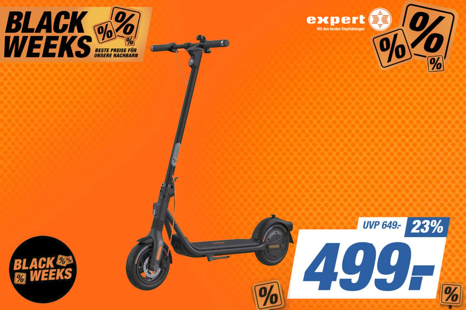 Ninebot-E-Scooter für 499 statt 649 Euro.