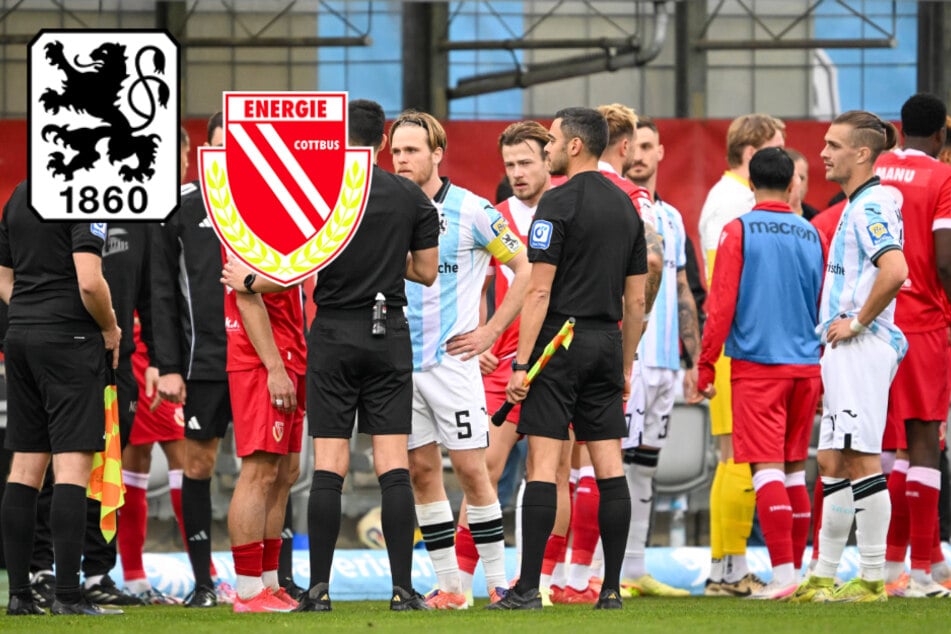 Cottbus-Serie endet gegen 1860 München: Rassismus-Eklat überschattet Partie!