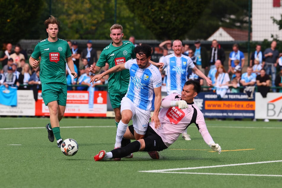 Domenico Alberico (27, Mitte) Alberico packte früh einen drauf, traf zum 2:0 für die Chemnitzer.