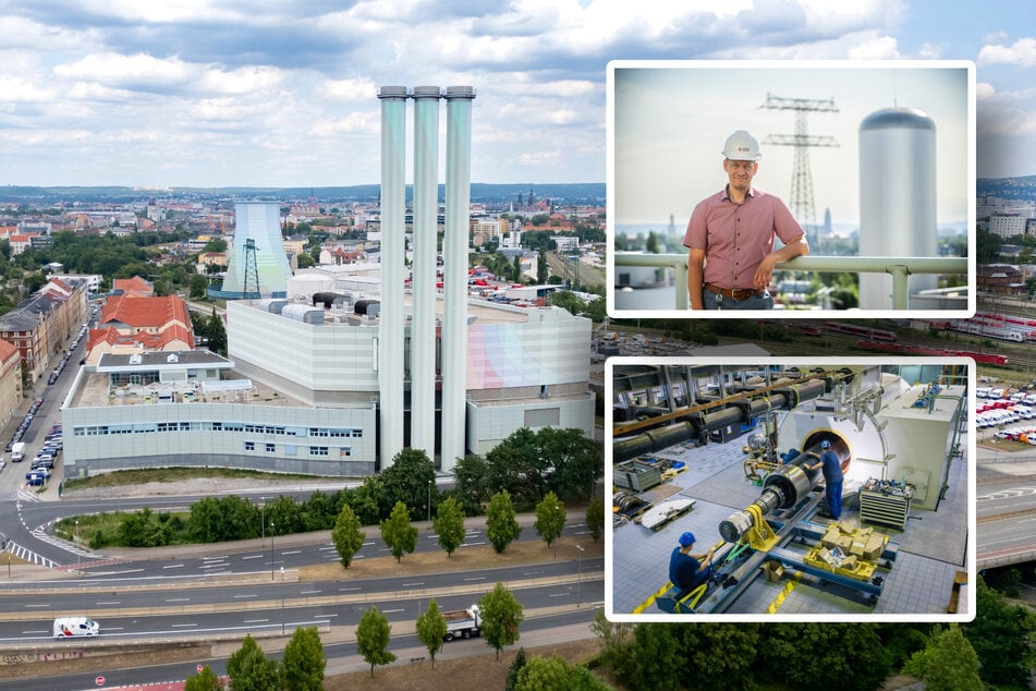 Dresden: Für 130.000 Wohnungen im heißen Einsatz: Warum die Turbinen im Kraftwerk stillstanden
