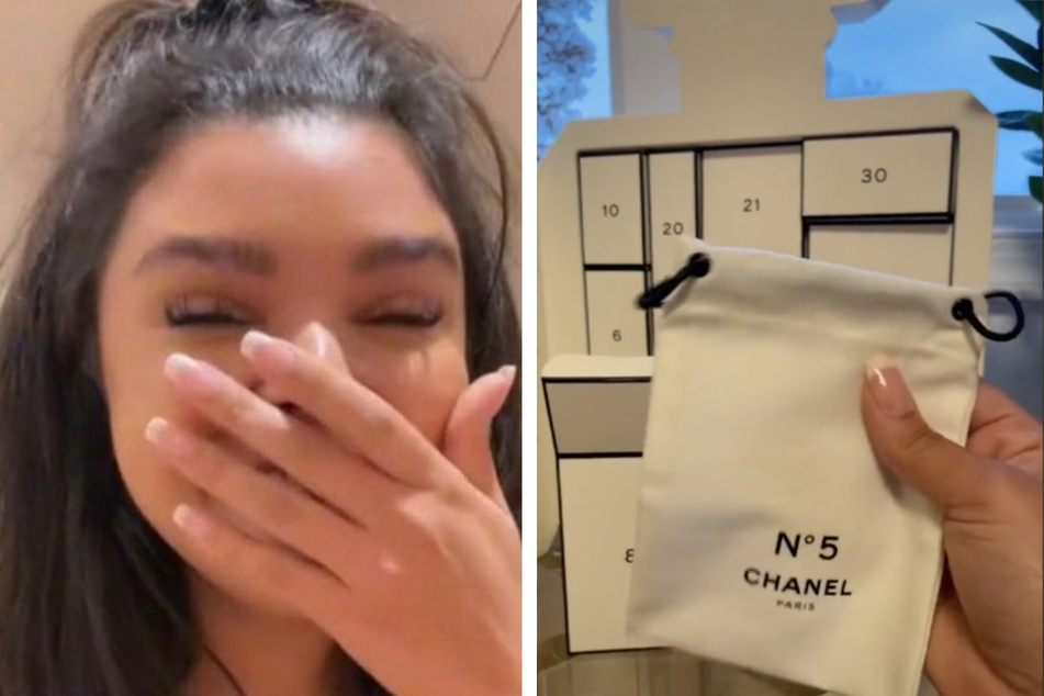 Elise Harmon's videos panning the Chanel Advent calendar have now been viewed over 50 million times.