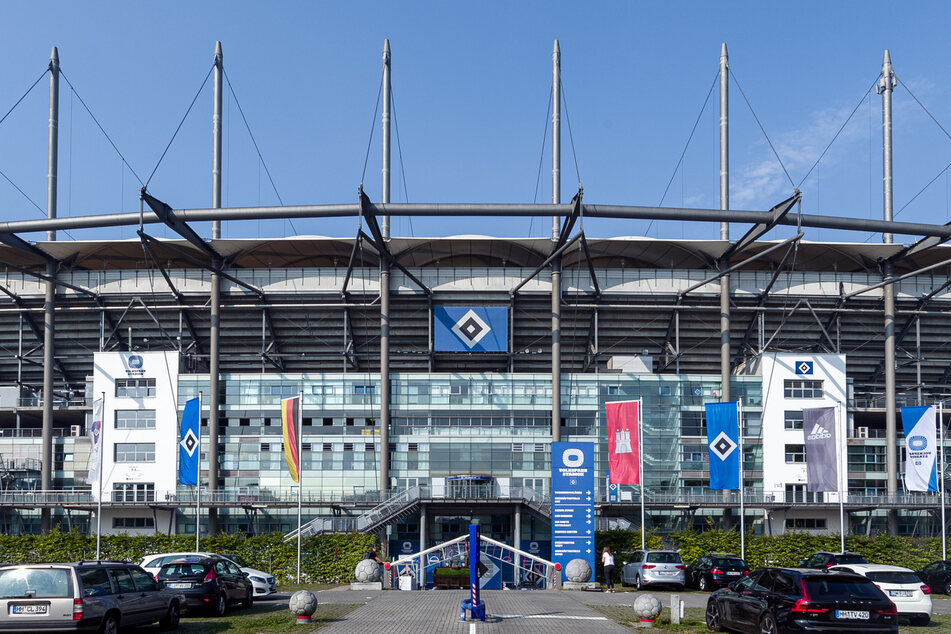 Das HSV-Volksparkstadion im Hamburger Stadtteil Stellingen.