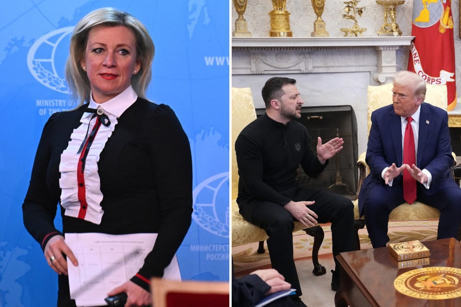 Russian foreign ministry spokesperson Maria Zakharova reacted to US President Donald Trump's shocking treatment of his Ukrainian counterpart, Volodymyr Zelenksy.