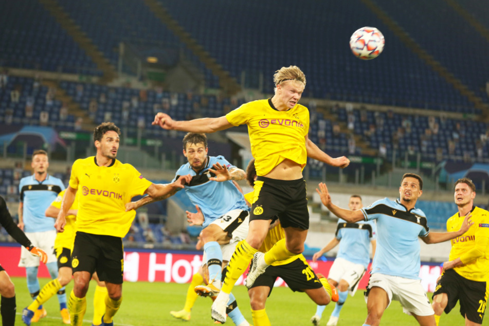 Erling Haaland (oben) erzielte für Borussia Dortmund den 1:2-Anschlusstreffer. Lange hielt die Hoffnung auf einen Punktgewinn aber nicht an.