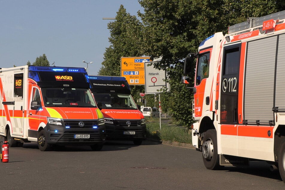 Mehrere Rettungskräfte waren vor Ort.