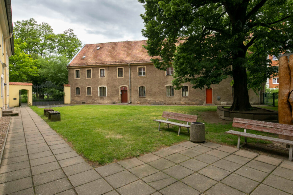 Noch gähnend leer: Der Prohliser Palitzschhof soll sich bald füllen.