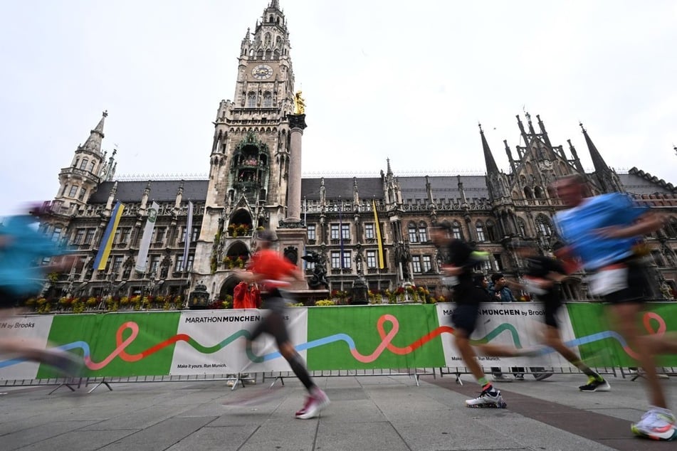 Zum München-Marathon haben sich so viele Läufer angemeldet, wie nie zuvor. (Archivbild)