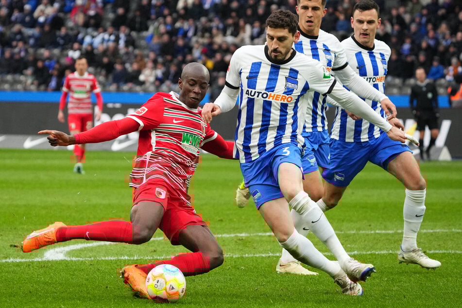 Agustin Rogel (r.) lief für Hertha 20 Mal in der Bundesliga und einmal in der 2. Liga auf.
