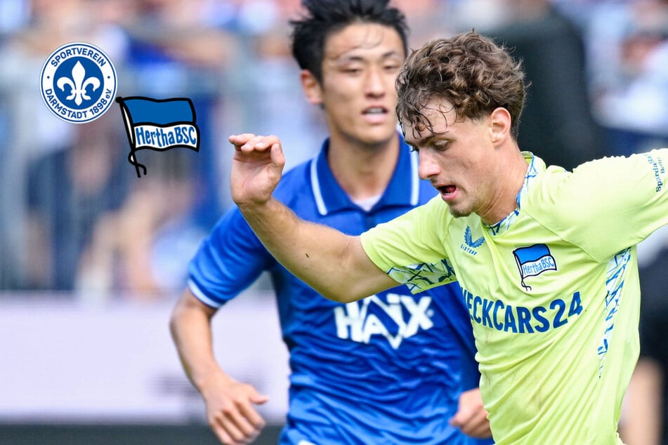 Erst kein Ton, dann kein Glück und ein tragischer Held: Hertha BSC mit Remis in Darmstadt