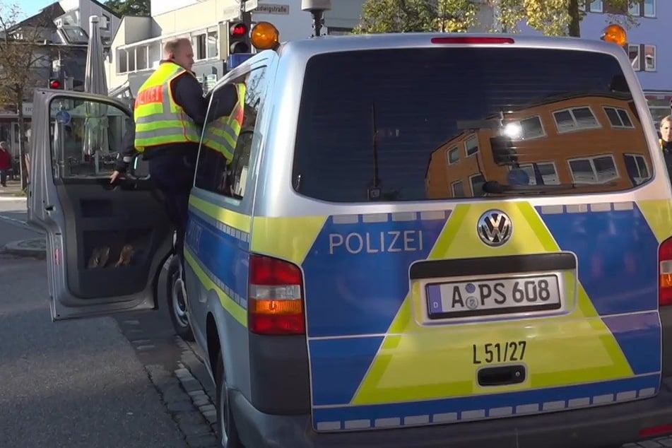 Die Polizei war am 2. Oktober 2025 an der Schule im Einsatz.