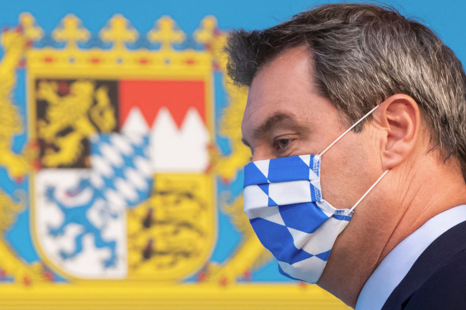 Markus Söder ist strikt gegen Abschaffung oder Lockerung der Maskenpflicht.