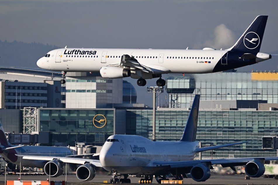 Nach etwa einer Stunde in der Luft landete die Lufthansa-Maschine wieder auf dem Frankfurter Flughafen. (Symbolfoto)