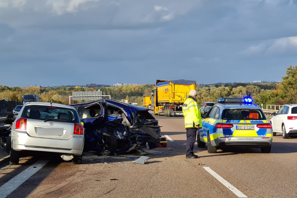 Der Verkehr konnte an der Unfallstelle vorbeigeleitet werden.
