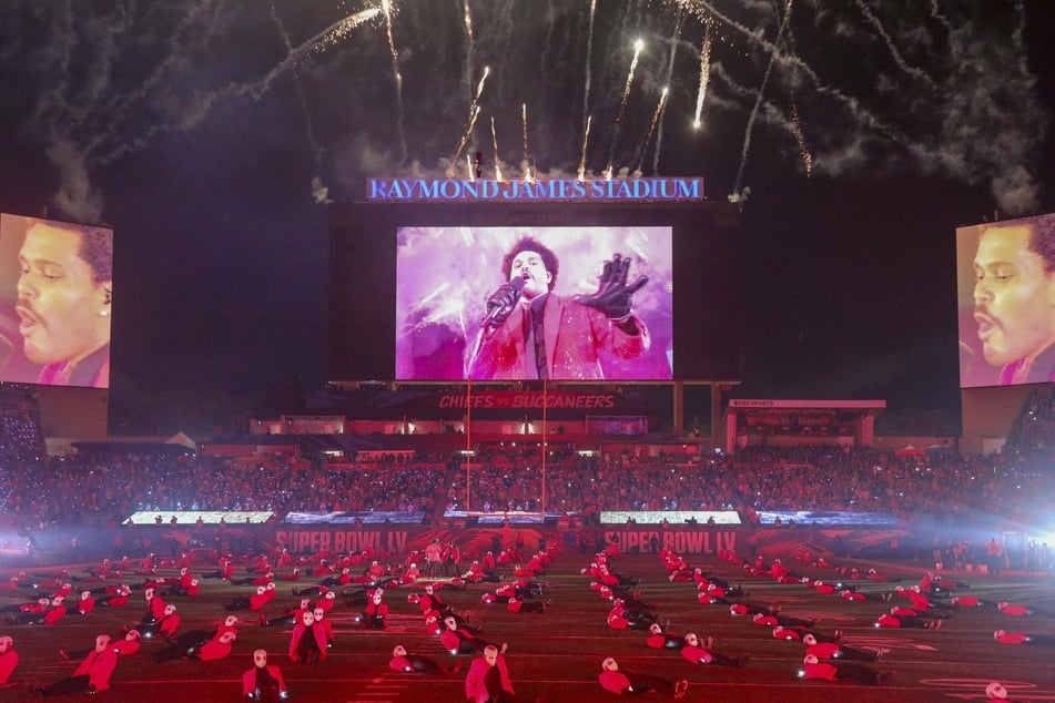 The Weeknd’s chilly pop makes for socially distant Super Bowl show