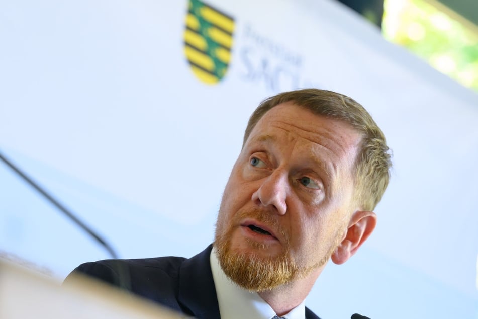 MP Michael Kretschmer (50) kommt mit der CDU im Freistaat der Umfrage zufolge aktuell nur auf 27 Prozent.