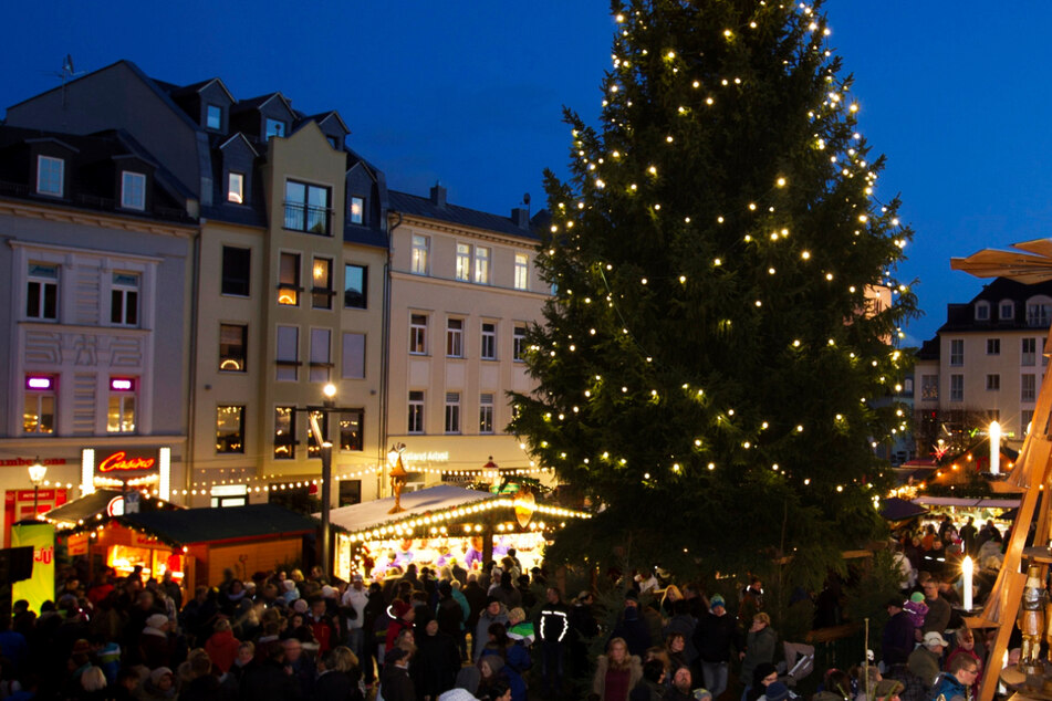Im Vogtland werden am Mittwoch Weihnachtsbäume verschenkt