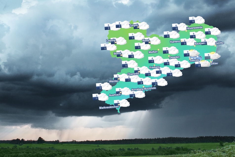 Regenschirme raus! Sonne-Wolken-Mix zieht über Sachsen auf