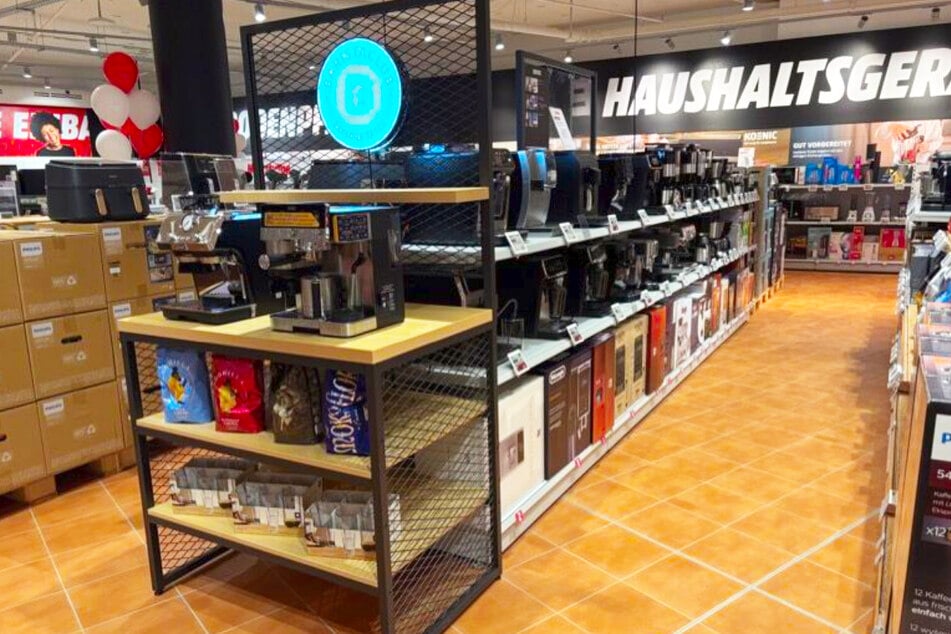 Der neue MediaMarkt in der Dreiländer Galerie in Weil am Rhein.