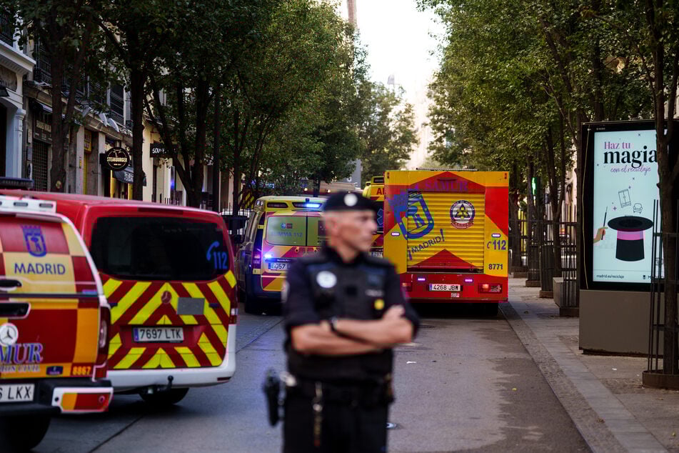 Ein Großaufgebot von Polizei, Feuerwehr und Sanitätern war vor Ort.