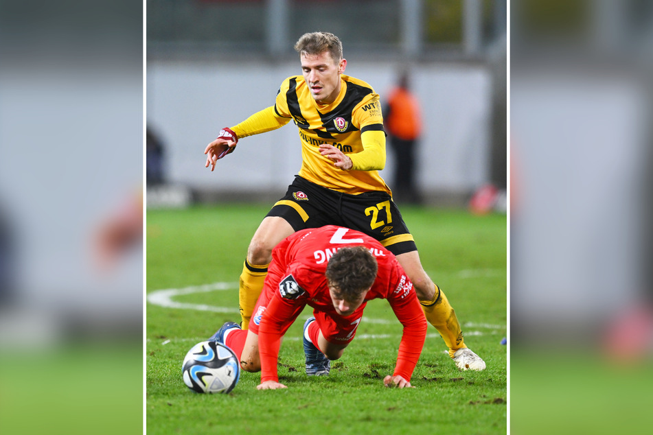 Traf bisher selbst zweimal zum 1:0: Niklas Hauptmann (27).