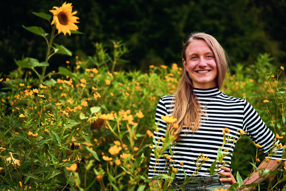 Verena Hirsch ist auf einem Bio-Bauernhof in Niederbayern aufgewachsen. Und auch wenn ihr ihre Herkunft früher peinlich war, hat sie ihre geerbte Wertschätzung für Lebensmittel nie verloren.