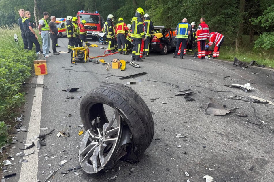 Insgesamt sechs Personen wurden verletzt, zwei von ihnen schwer.