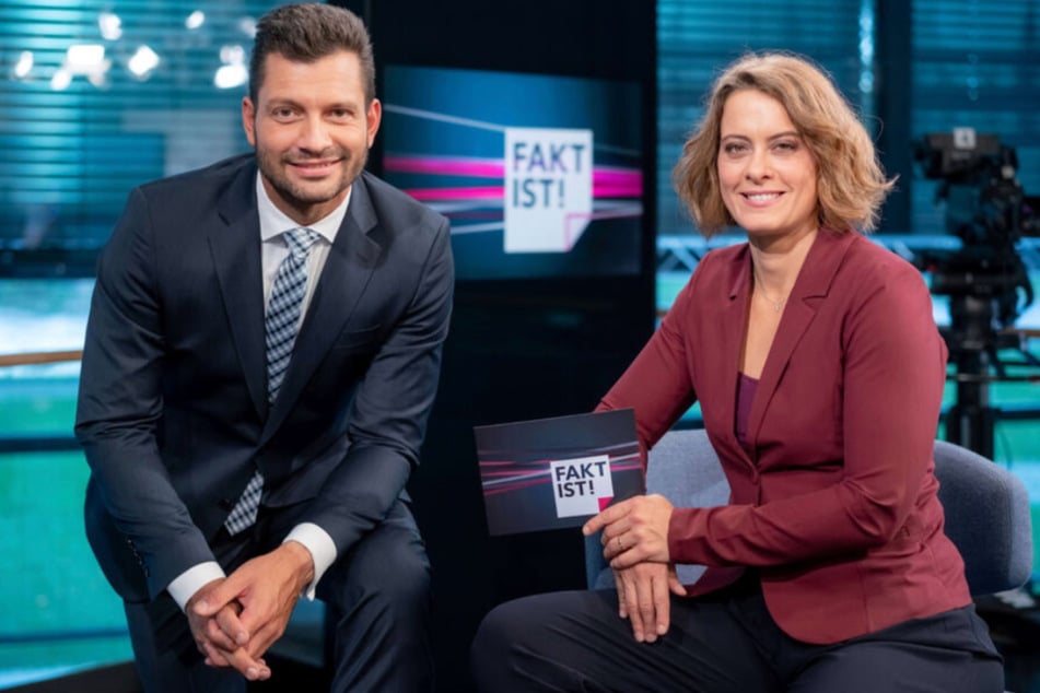 Stefan Bernschein (42) und Anja Heyde (47) moderieren "Fakt ist! aus Magdeburg" am Montagabend.