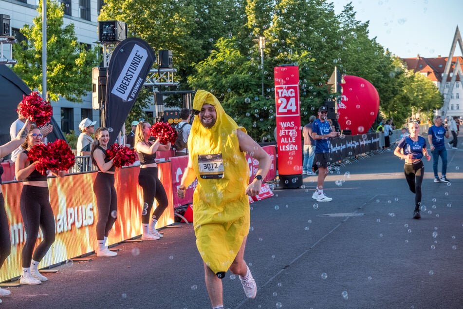 Schnelle Banane.