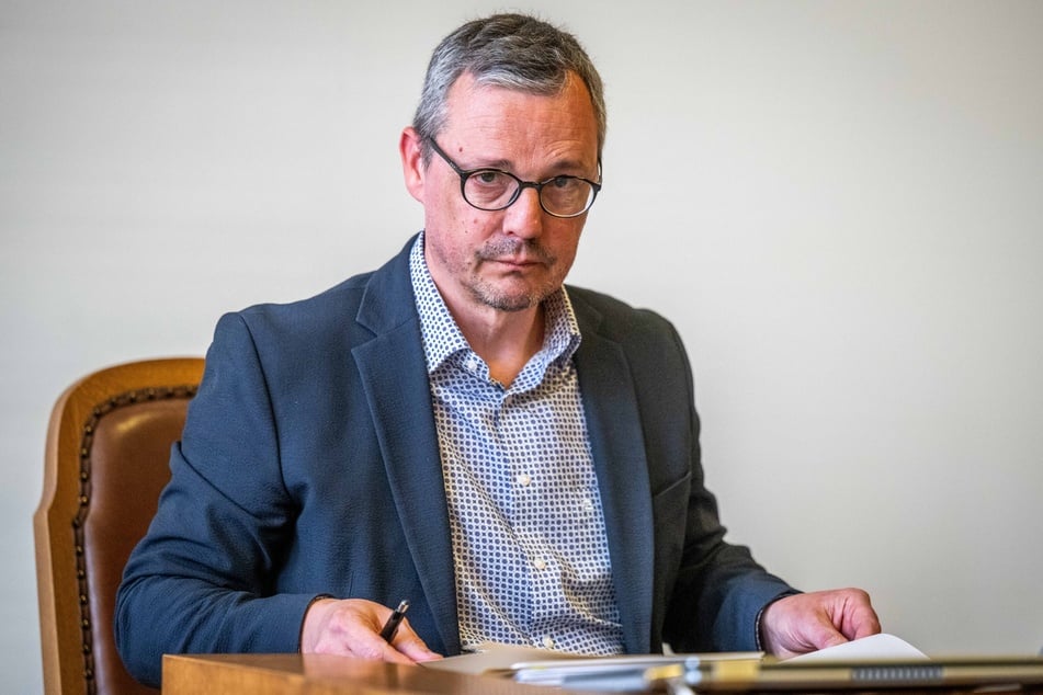 Der Bürgermeister von Geyer Dirk Trommer (53, CDU) ist Vorsitzender des Planungsverbandes Chemnitz.