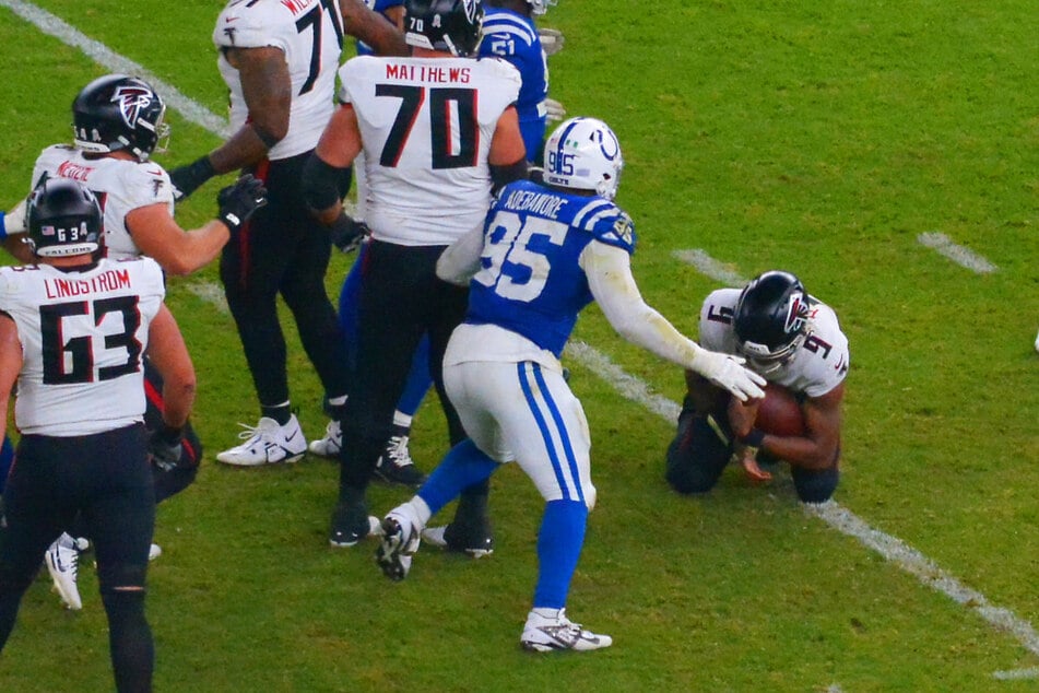 Konnten die Falcons stoppen: Indianapolis' Defense brachte die wichtige Wende im Spiel.