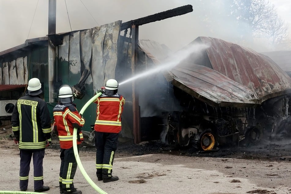 Nach ersten Schätzungen entstand durch den Brand ein Schaden in Millionenhöhe.