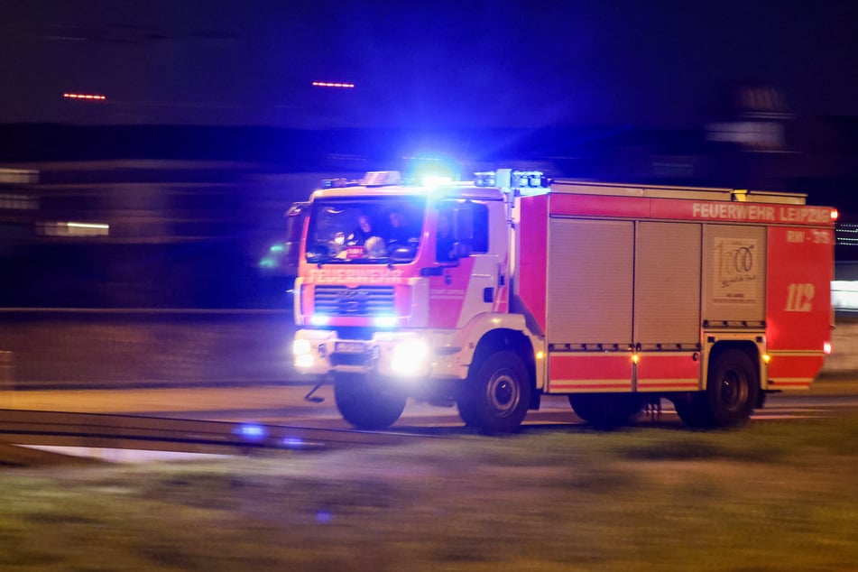 Die Feuerwehr Hohenroda löschte den Brand. (Symbolfoto)