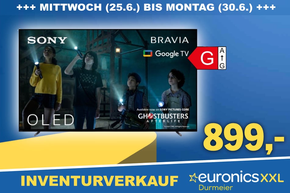 Der 55-Zoll Sony OLED-TV für 899 Euro.
