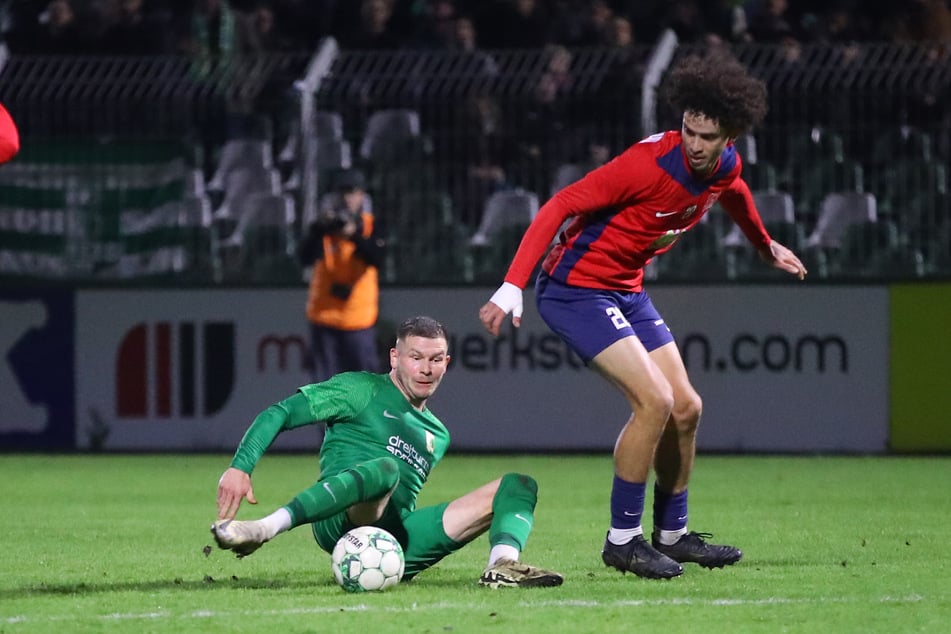 Es war eine umkämpfte Partie im Alfred-Kunze-Sportpark.