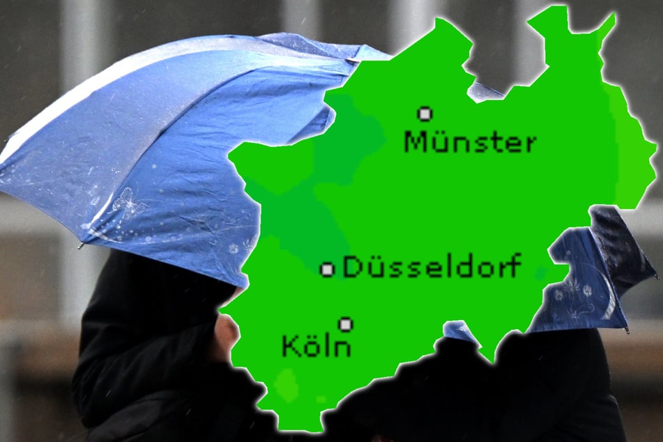 Das Wochenende in Nordrhein-Westfalen wird regnerisch bei milden Temperaturen.