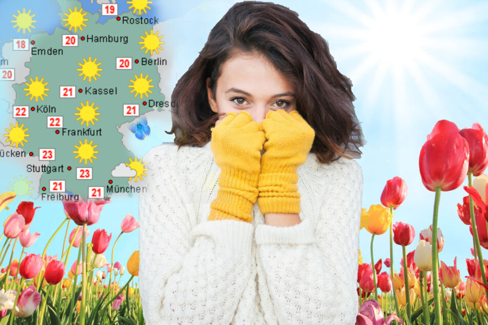 Anfang bis Mitte nächster Frühling kann es bis zu 25 Grad warm werden, doch dann folgt ein krasser Temperatursturz in Deutschland.