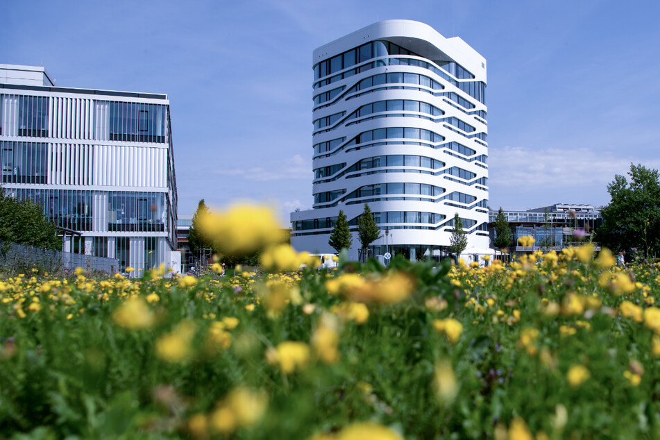 Das Innovations- und Gründerzentrum Biotechnologie IZB in Martinsried bei München.