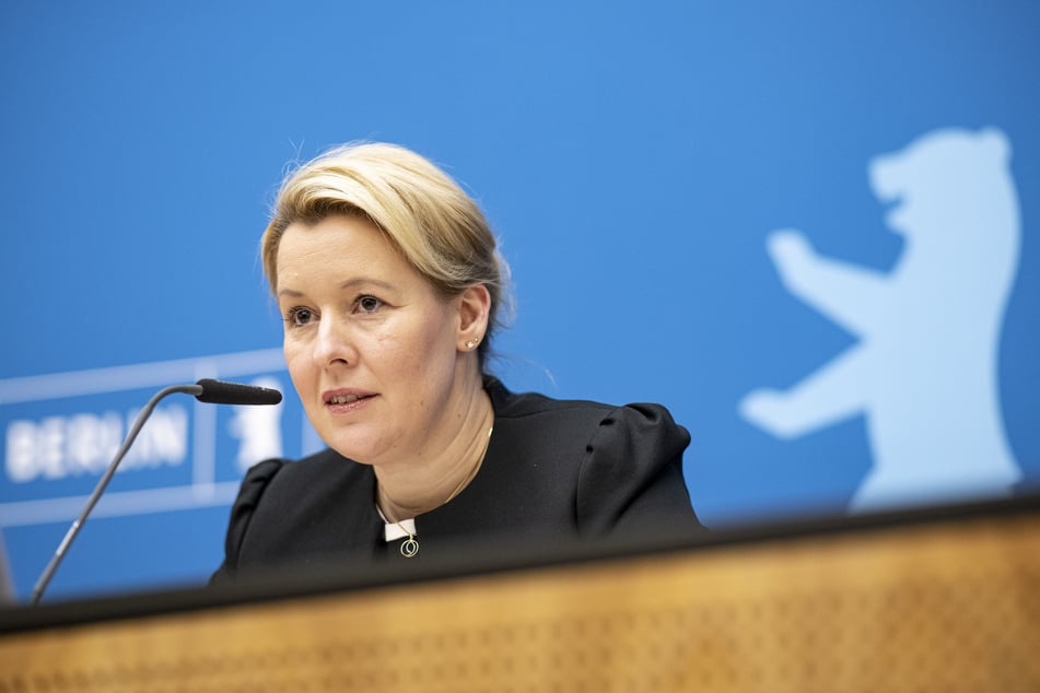 Berlins Regierende Bürgermeisterin Franziska Giffey (43).