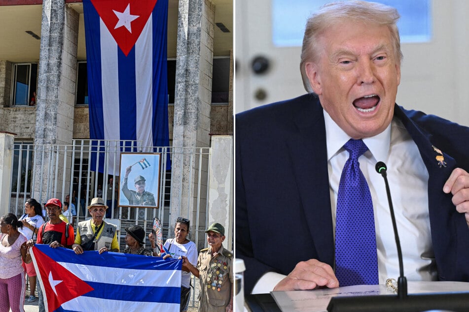President Donald Trump threatened Cuba in a social media post, telling it to "make a deal" or face US aggression.