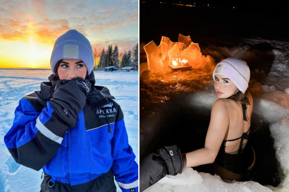 Sarah Engels (30) hat in Finnland eine unvergessliche Zeit erlebt.