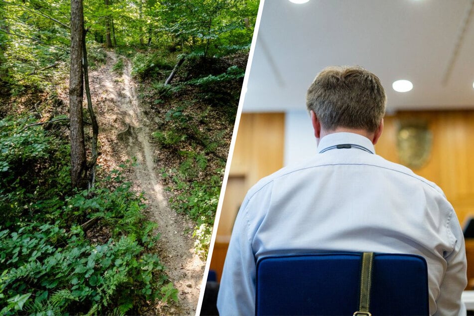 Heimtückischer Anschlag auf Mountainbiker: So erklärt der Angeklagte seine Tat