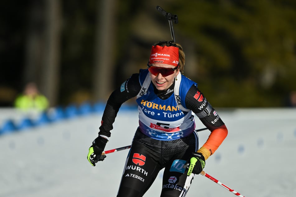 Johanna Puff (23) kollabierte am Wochenende beim IBU-Cup in Obertilliach.