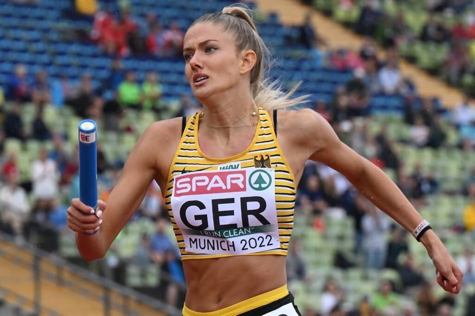 Mit der deutschen Mixed-Staffel über 4x400m sicherte sich Schmidt die Olympia-Fahrkarte. (Archivbild)