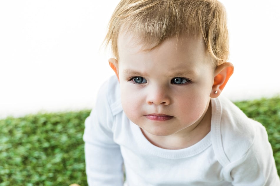 A baby's ears were pierced against her parents' wishes (stock image).